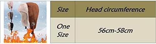 Warm Stylish Winter Trapper Hat Knit Cap for Men Women