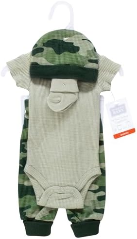 Hudson Baby Thermal Preemie Layette Set 4pc