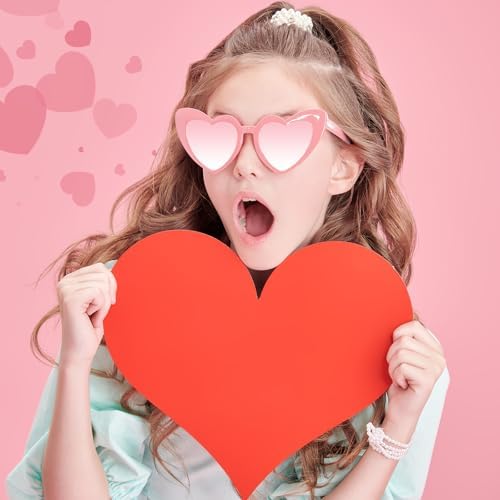 Elegant Heart Sunglasses 1pc