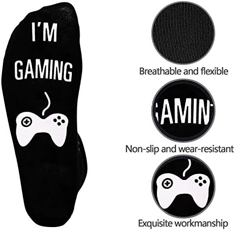 NDLBS Funny Gaming Socks for Men Teens Kids