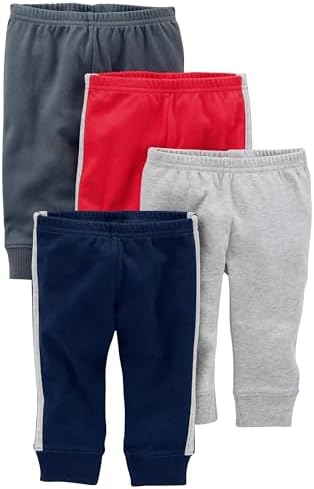 Simple Joys by Carters Unisex Babies Pants 4-Pack