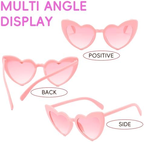 Elegant Heart Sunglasses 1pc