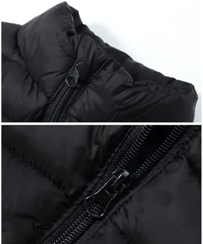 Unisex Kids Down Puffer Jacket - Stand Collar Winter Companion