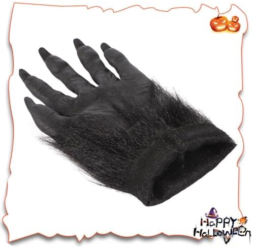 XGOPTS Werewolf Halloween Gloves Costume