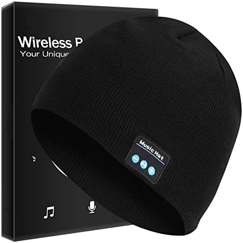 Miserwe Unisex Wireless Beanie for Warm Winter Style