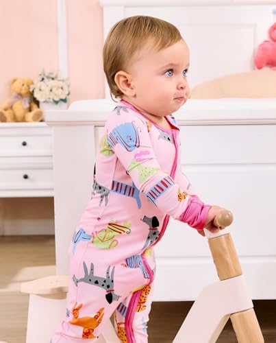 Bamboo Viscose Pajamas for Boys Girls 0-24 Months