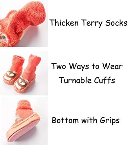 Perfect for Babies Anti-Slip Moccasins for Safety