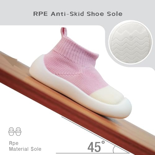 Uinsex Infant First Walking Shoes Soft Ruble Sole for Baby