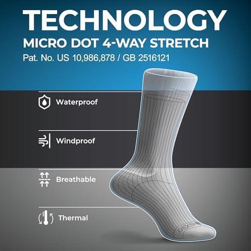 DexShell Aniline Waterproof Socks for Hiking Cold Weather Unisex