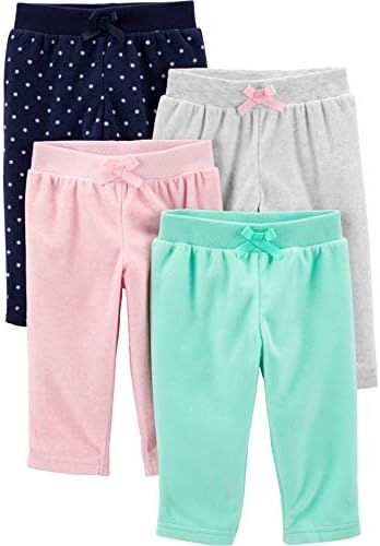 4-Pack Fleece Pants for Babies by Carters