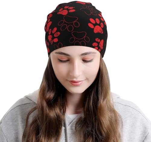 Vivid Skull Beanie for Men Women