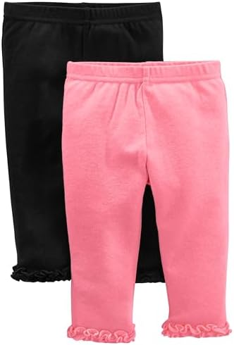 Simple Joys Baby Girls 4-Pack Pants