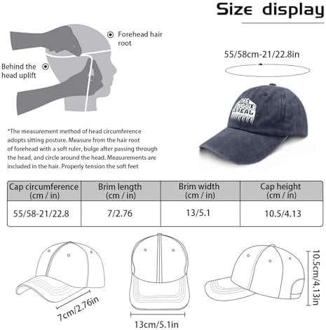 The Struggle is Real Pigment Black Baseball Cap for Men