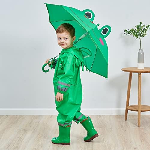 Hovkib Toddler Rain Suit with Hood Waterproof for Kids RAINWEAR by Hovkib