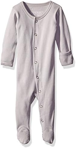 Lovedbaby Organic Baby-Girl Snap Footie