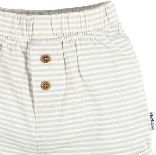 Gerber Baby Knit Shorts for Girls 3-Pack