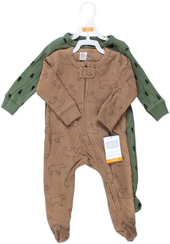 Hudson Baby Thermal Zipper Sleepwear