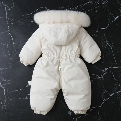 2-Piece Ski Snowsuit Kids Down Jacket Snow Bib Pants 1-6 Years
