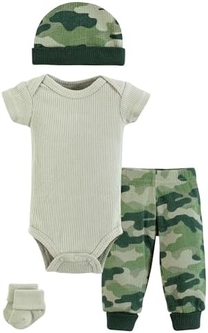 Hudson Baby Thermal Preemie Layette Set 4pc