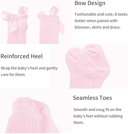 Baby Girl Knee-High Socks Toddler