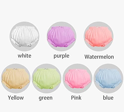 7-Pack Diaper Covers for Toddler Girls
