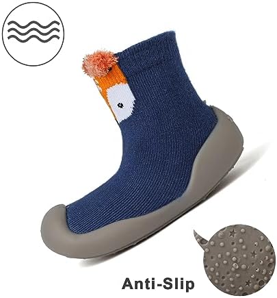 Chaoslook Baby Sock Shoes - Soft Non-Slip Rubber Sole Toddler Slipper