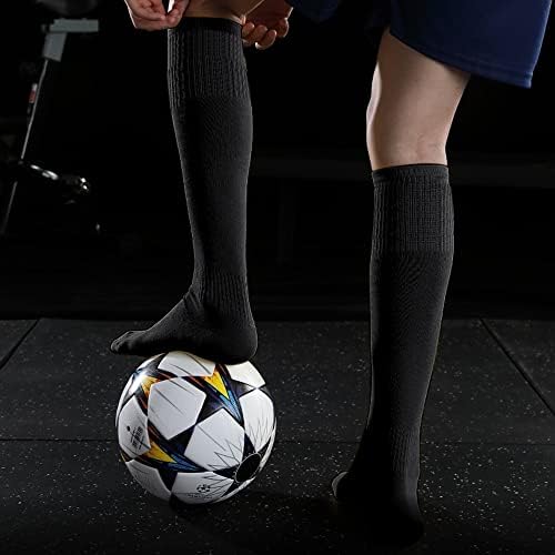 GRAPMKTG 3 Pack Multi-Sport Knee High Socks for Men Women