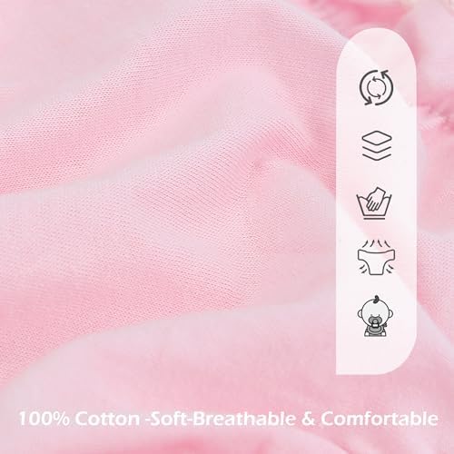 5-Pack Ruffle Diaper Covers for Toddler Girls