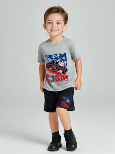 4th of July Boys Patriotic Outfit Set