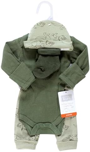 Hudson Baby Thermal Preemie Layette 4pc Perfect for Newborns