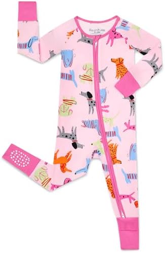Bamboo Viscose Pajamas for Boys Girls 0-24 Months
