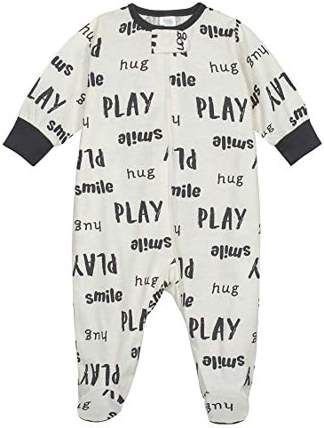 Onesies Brand Sleep N Play Footies Unisex-Baby 4-Pack
