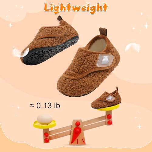 Barerun Cozy Toddler Slippers