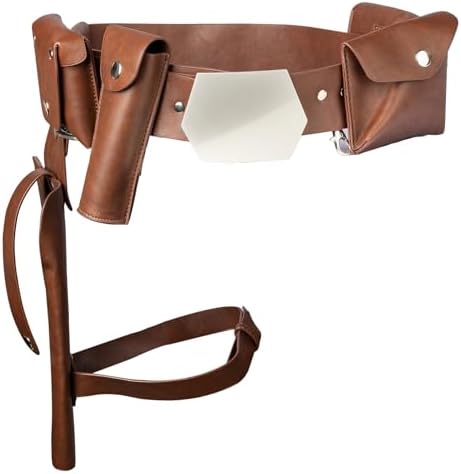 Karc Luke Skywalker Star Wars Belt with Holster for Cosplay Accessories