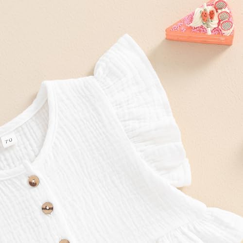 Summer Cute Toddler Ruffle Sleeveless Target Set