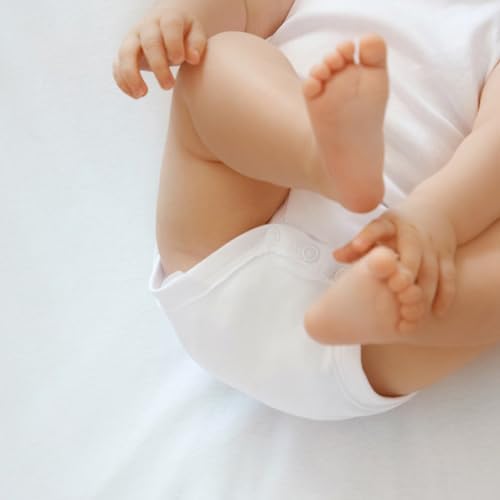 10-Piece Organic Cotton Bodysuits Soft and Gentle for Newborns