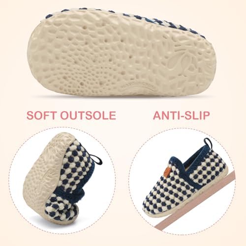 Lefflow Toddler Slippers Boys Girls Cozy and Fun