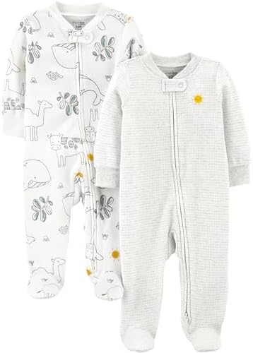 Carters Thermal Footed Set for Baby Girls