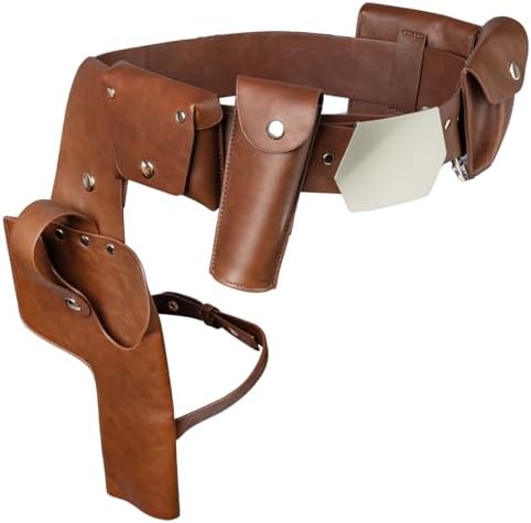 Karc Luke Skywalker Star Wars Belt with Holster for Cosplay Accessories