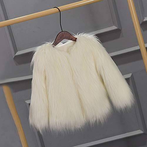 Faux-Fur Jacket Coats for Kids