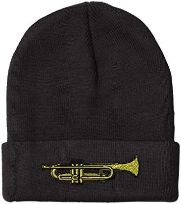 Speedy Pros Music Trumpet Beanie Unisex Winter Hat