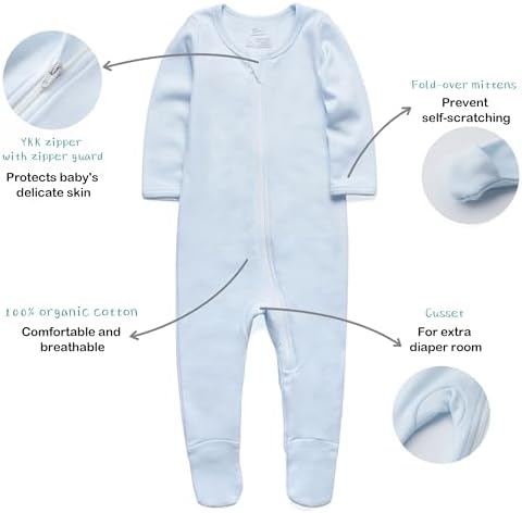 O2 BABY Organic Cotton Pajamas for Babies