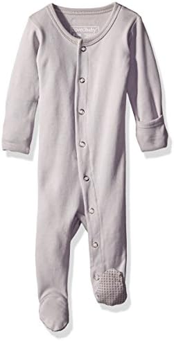 Lovedbaby Organic Baby-Girl Snap Footie