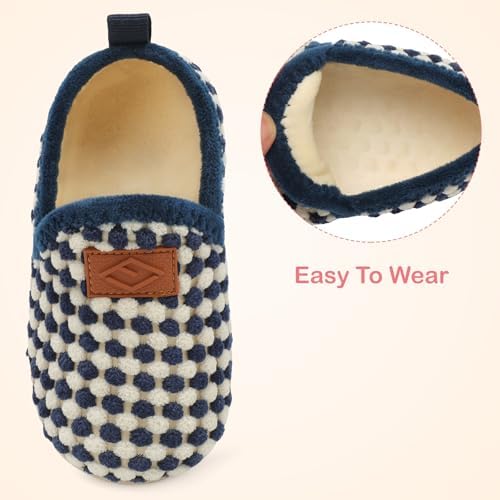 Lefflow Toddler Slippers Boys Girls Cozy and Fun