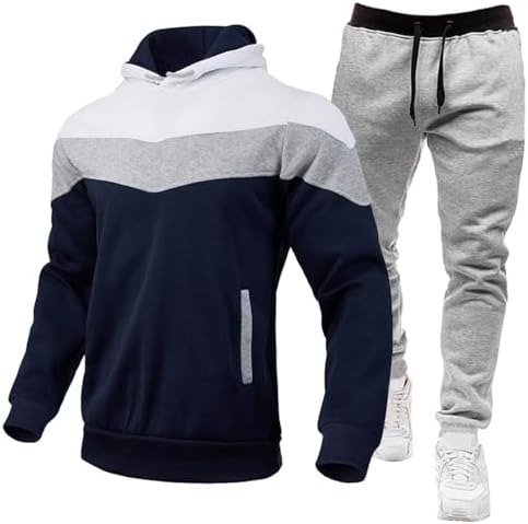 Cambkatl Mens Tracksuit Set Warm Comfortable for Any Season