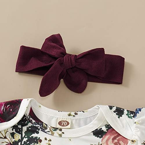 Soft Ruffle Romper Set for Baby Girls