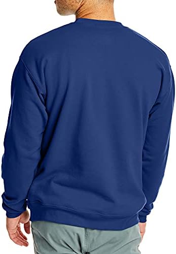Hanes Mens EcoSmart Fleece Pullover Crewneck Sweatshirt 1 or 2 Pack