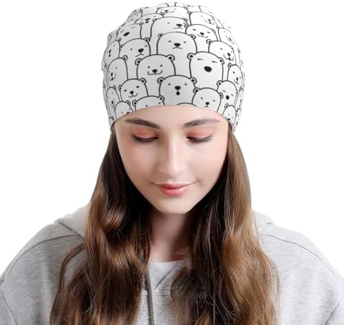 BTTLLKE Novelty Unisex Winter Beanie Hat Skull Cap