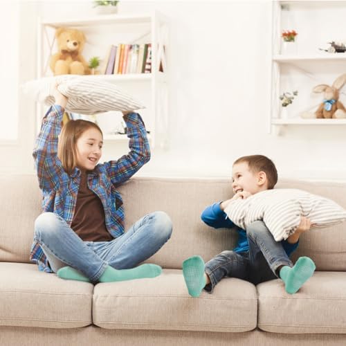 Tphon Toddler Girls Non-Slip Socks for 1-7 Years