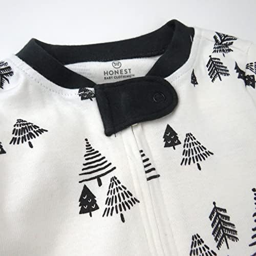 HonestBaby Baby Footed Pajamas - 2-Piece Set